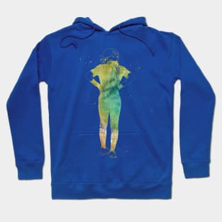 Softball Player Girl Hoodie